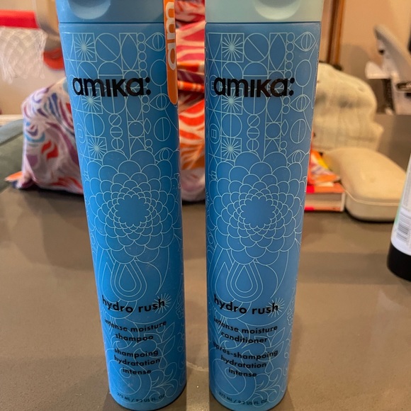 amika Hair Amika Hydro Rush Intense Moisture Shampoo Conditioner